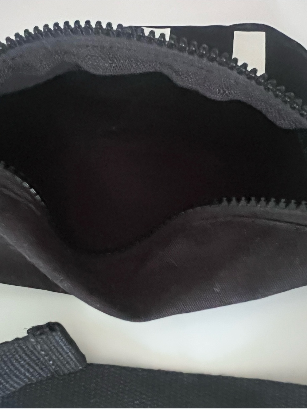 PINK Victoria's Secret Black Belt Bag with White Logo - Picture 5 of 6